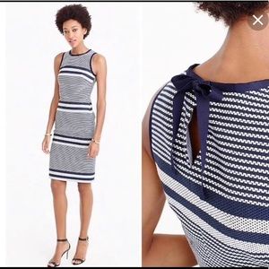 J crew | Stripe Sheath Sleeveless Dress | Sz: 6